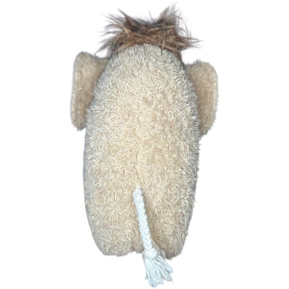 Wooly Mammoth Avida Toys Plush Stuffed Animal Rustic Artistic Plaid Ears 8” - Picture 4 of 11